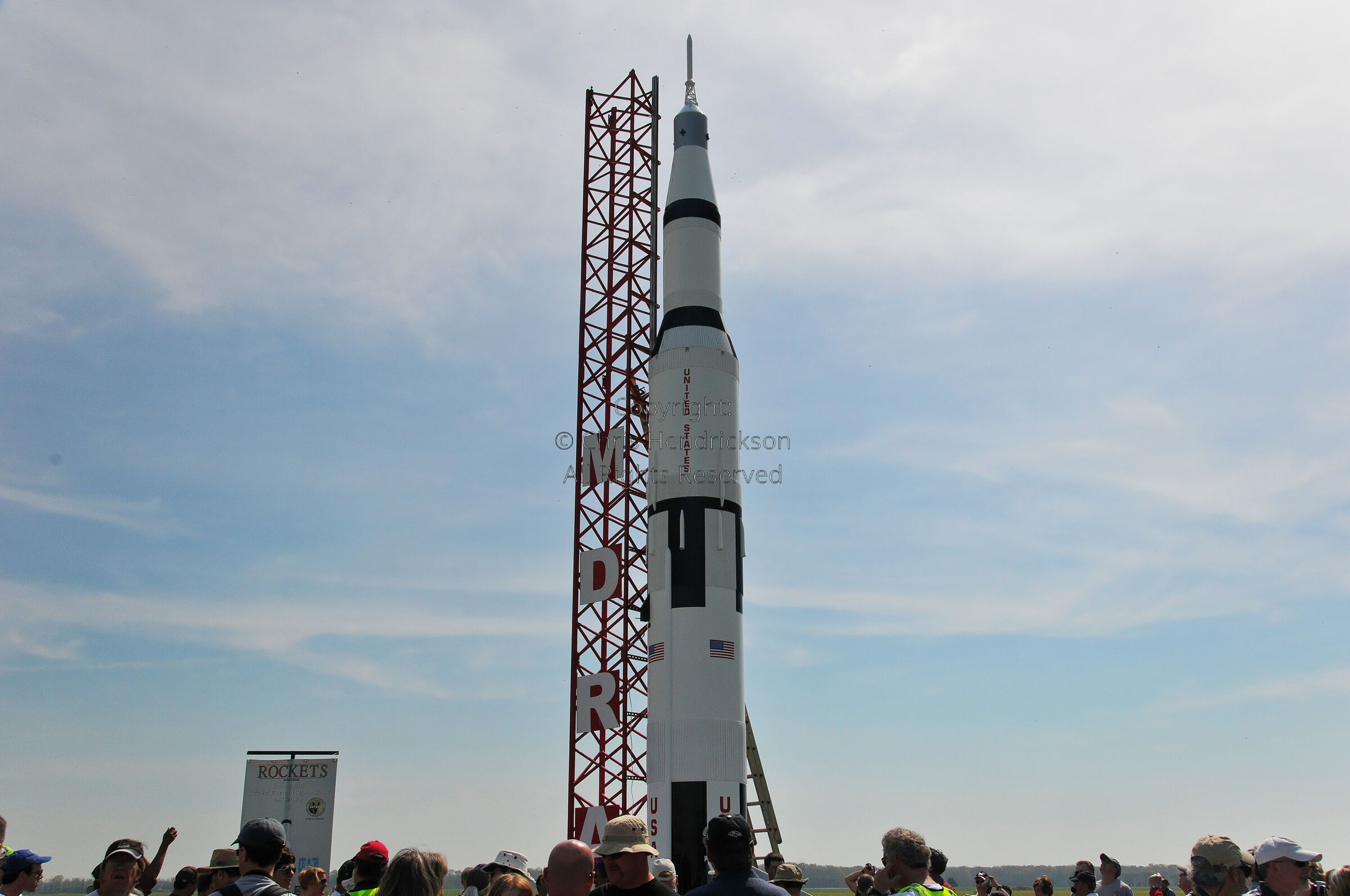 Steve Eves 1:10 Scale Saturn V (2009-04-25)